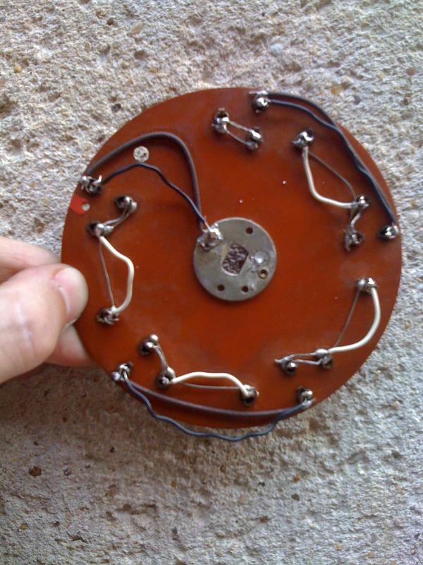 Fixing bakelite disk