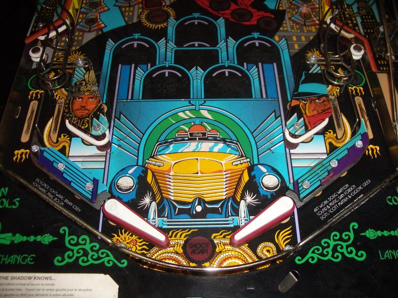 Lower playfield