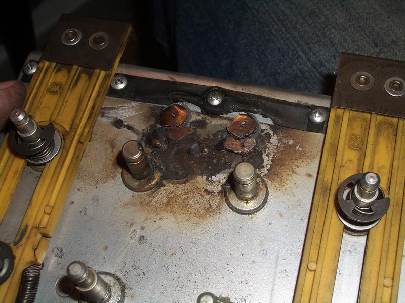 Broken solder