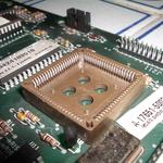 Cleaning the square PLCC socket