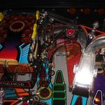 Clean and working upper playfield