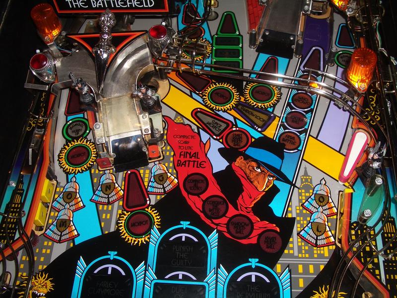 Clean and working middle playfield