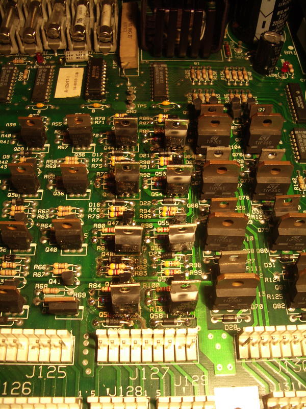 J127 bank with new components