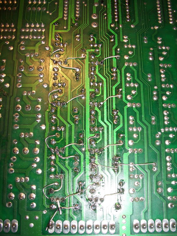 Fixing broken tracks on J127